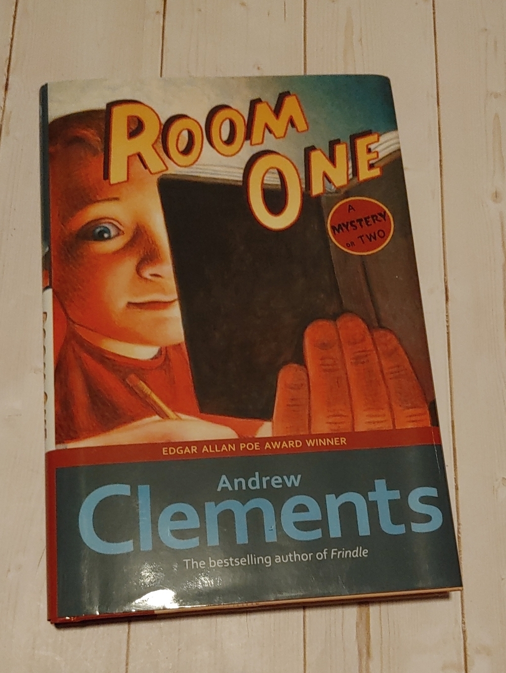 Room One Children Mystery Fiction Book by Andrew Clements